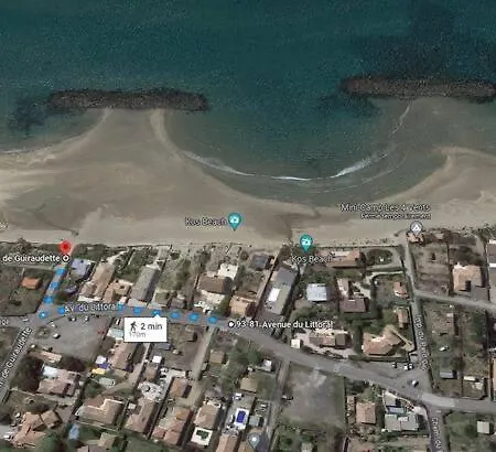 T4 - Piscine - Wifi - Clim - Boulodrome - A 170m 别墅