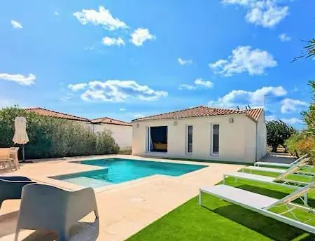 T4 - Piscine - Wifi - Clim - Boulodrome - à 170m Le Grau-dʼAgde