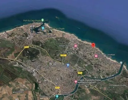 T4 - Piscine - Wifi - Clim - Boulodrome - à 170m * Le Grau-dʼAgde